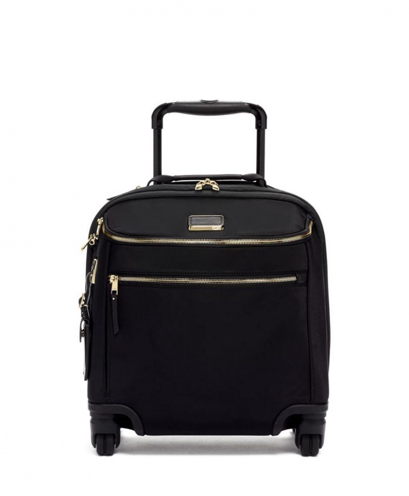 Valise Cabine TUMI Oxford Compact Noir Doré |HKUZ-19092109