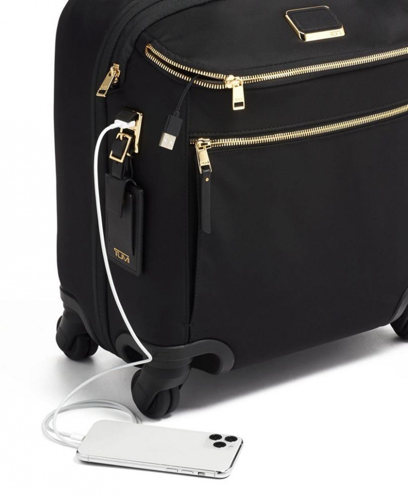 Valise Cabine TUMI Oxford Compact Noir Doré |HKUZ-19092109