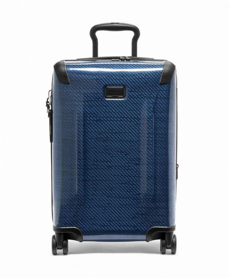 Valise Cabine TUMI International Expandable 4 Wheeled Bleu |EPBK-45874833