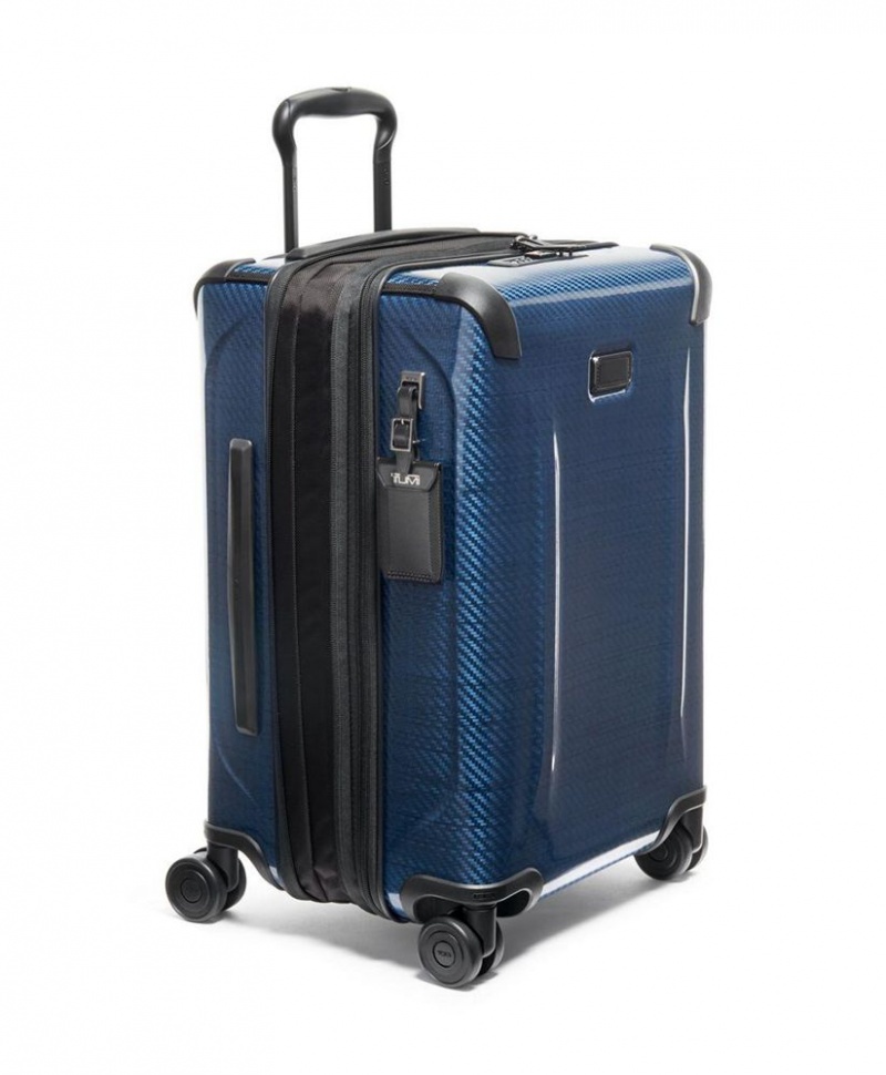 Valise Cabine TUMI International Expandable 4 Wheeled Bleu |EPBK-45874833