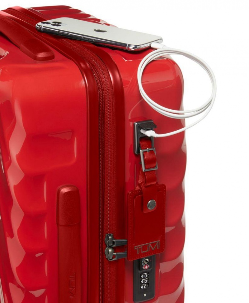 Valise Cabine TUMI International Expandable 4 Wheeled Rouge |BWRW-88016997