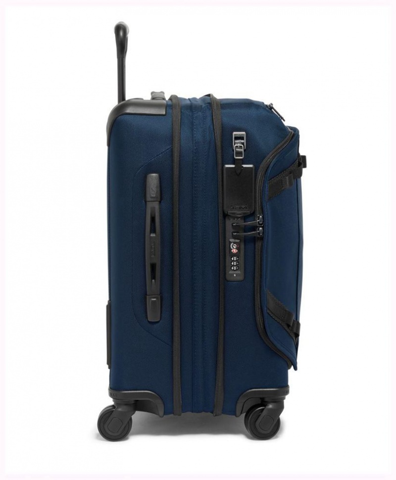 Valise Cabine TUMI Continental Front Lid Expandable 4 Wheeled Bleu Marine |GHNG-15046133