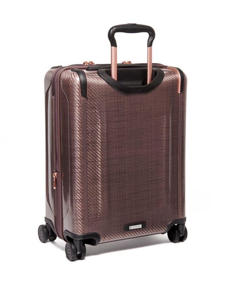 Valise Cabine TUMI Continental Front Pocket Expandable 4 Wheeled Rose |SARR-38413746