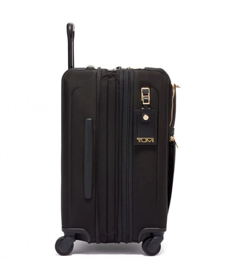 Valise Cabine TUMI Continental Dual Access 4 Wheeled Noir Doré |MYUJ-68477233