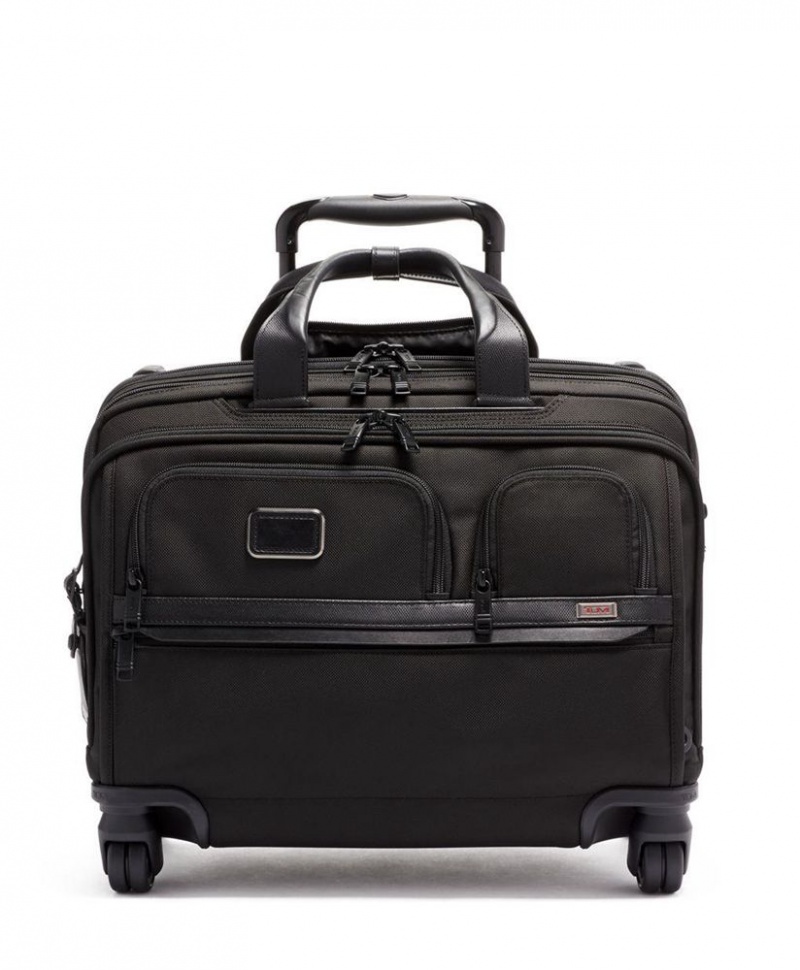 Valise TUMI Deluxe 4 Wheeled Laptop Noir |UBQE-71783608