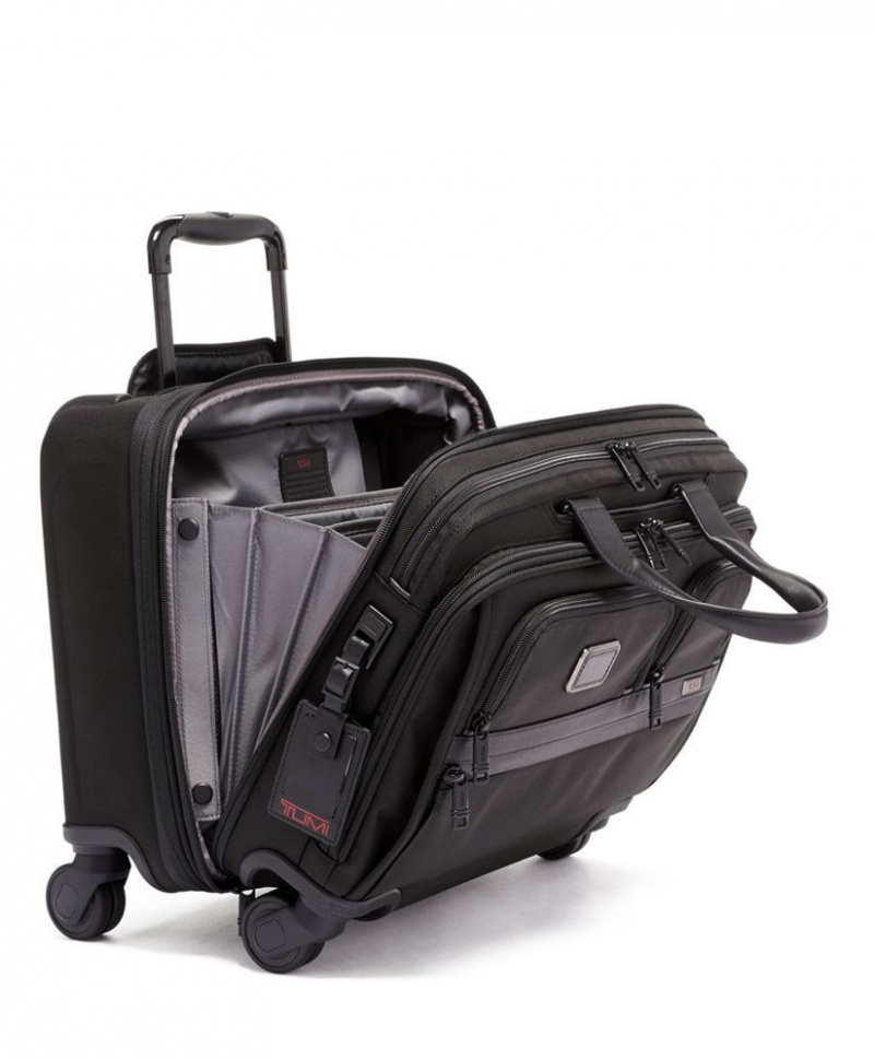 Valise TUMI Deluxe 4 Wheeled Laptop Noir |UBQE-71783608