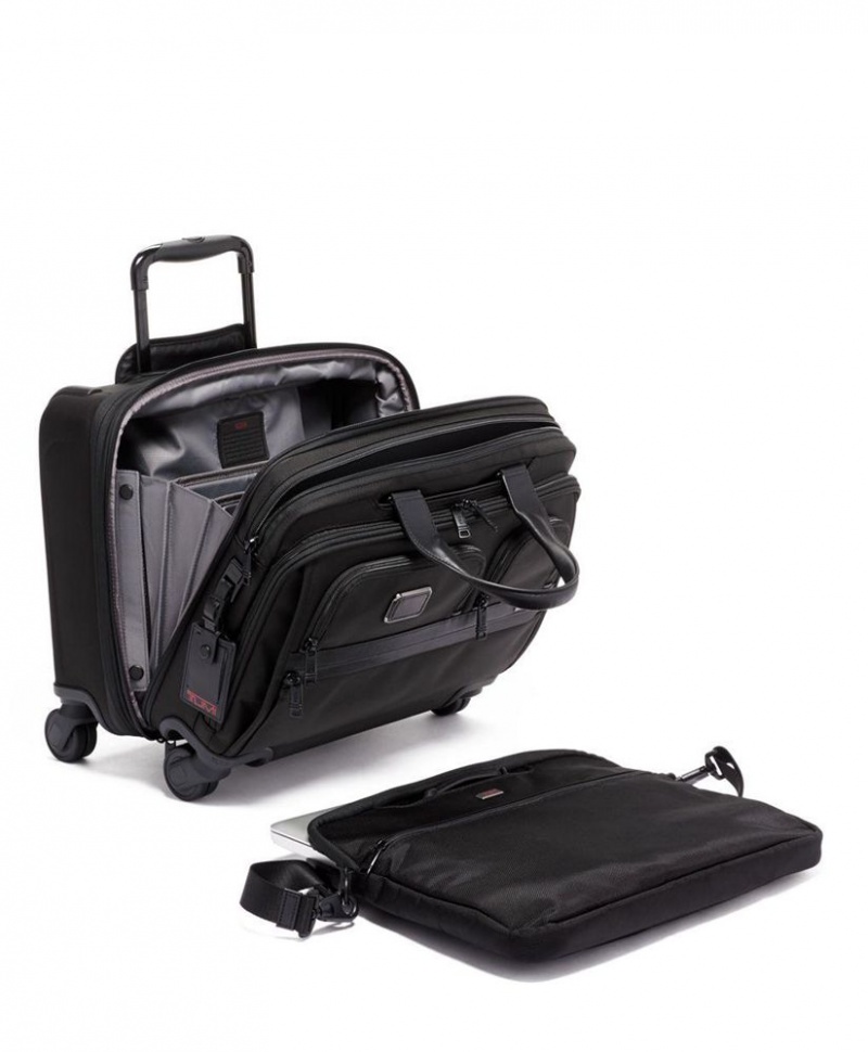 Valise TUMI Deluxe 4 Wheeled Laptop Noir |UBQE-71783608