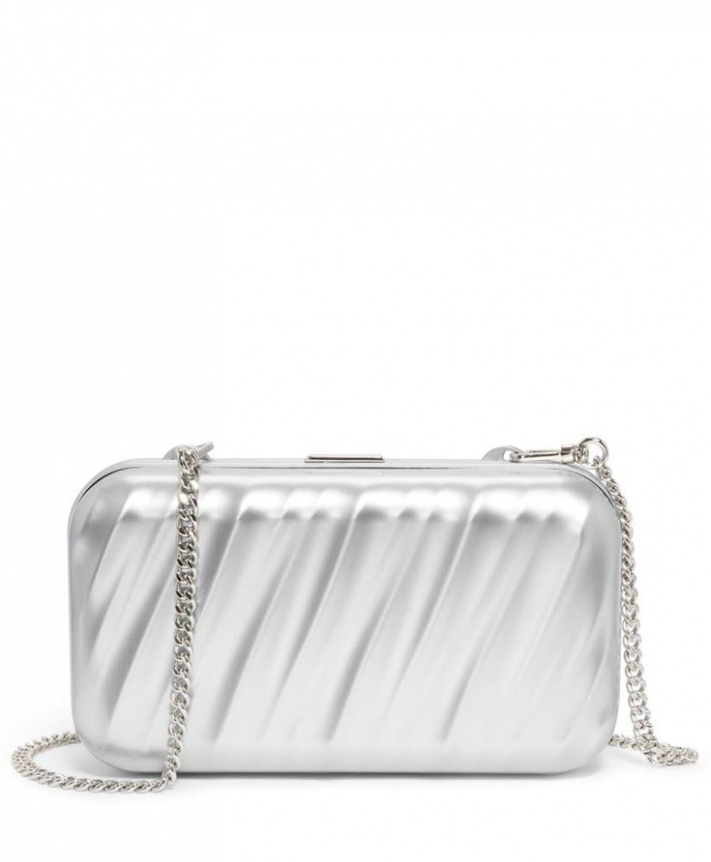 Sac a Main TUMI Minaudiere Argent |GLBY-96588042