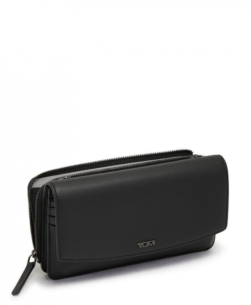 Sac Crossbody TUMI Wallet Noir Argent |TJZW-97450200