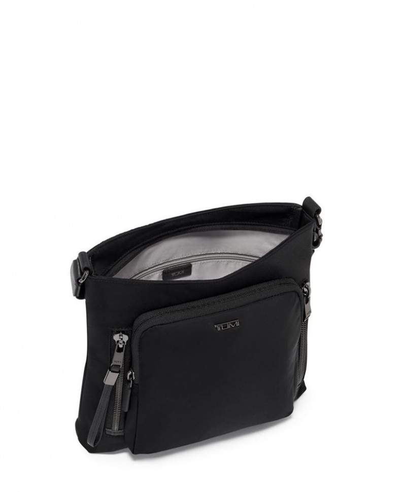 Sac Crossbody TUMI Tyler Noir Argent |KJPU-26621273