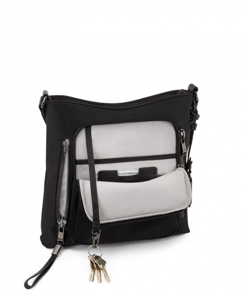 Sac Crossbody TUMI Tyler Noir Argent |KJPU-26621273