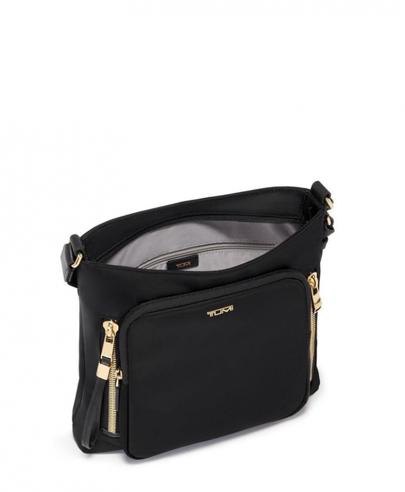 Sac Crossbody TUMI Tyler Noir Doré |OQLW-74098925