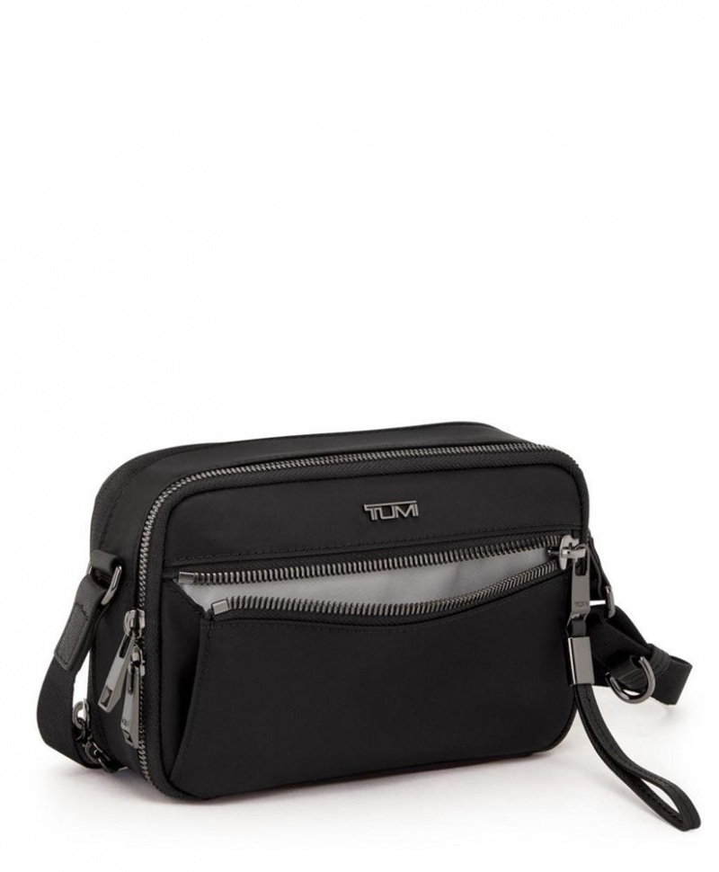 Sac Crossbody TUMI Langley Noir Argent |QOWV-57011433