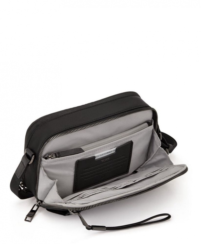 Sac Crossbody TUMI Langley Noir Argent |QOWV-57011433