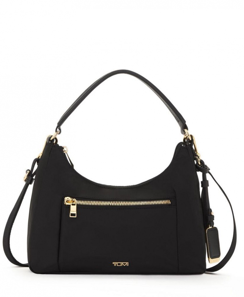 Sac Crossbody TUMI Adelaide Hobo Noir Doré |BJBG-15055614