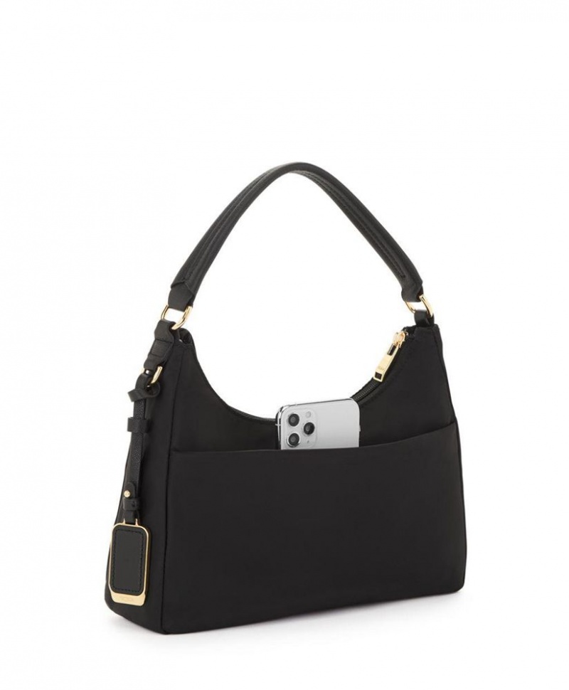 Sac Crossbody TUMI Adelaide Hobo Noir Doré |BJBG-15055614