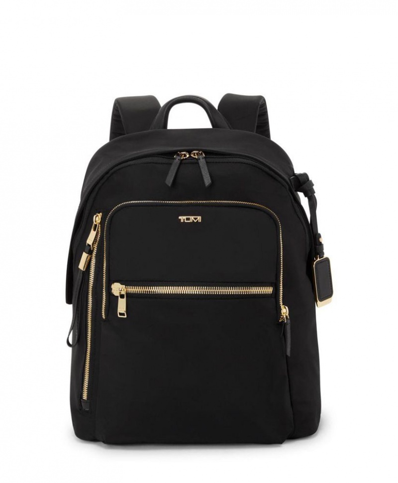 Sac a Dos TUMI Halsey Noir Doré |IUNZ-92806266