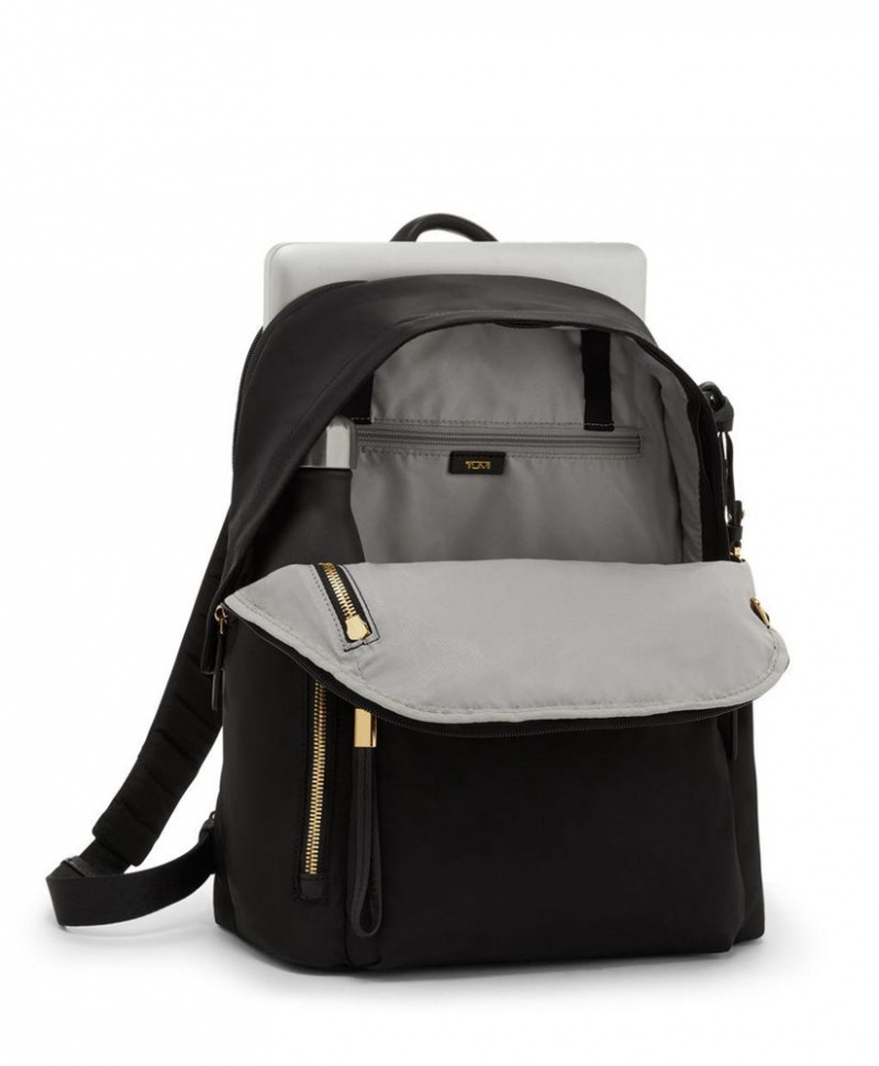 Sac a Dos TUMI Halsey Noir Doré |IUNZ-92806266