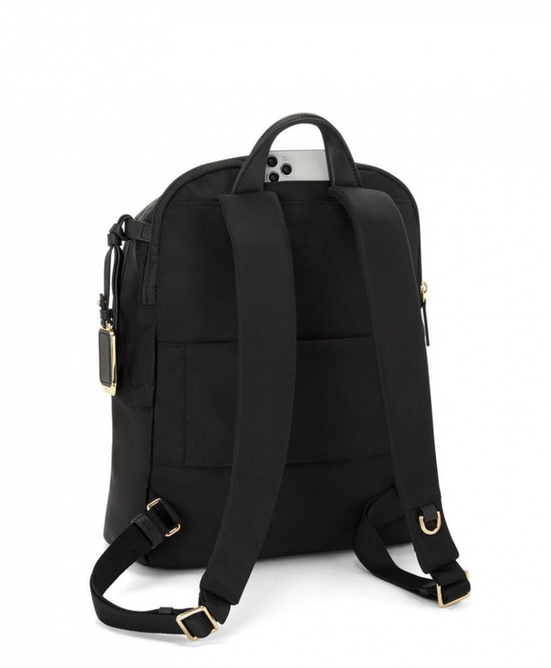 Sac a Dos TUMI Halsey Noir Doré |IUNZ-92806266