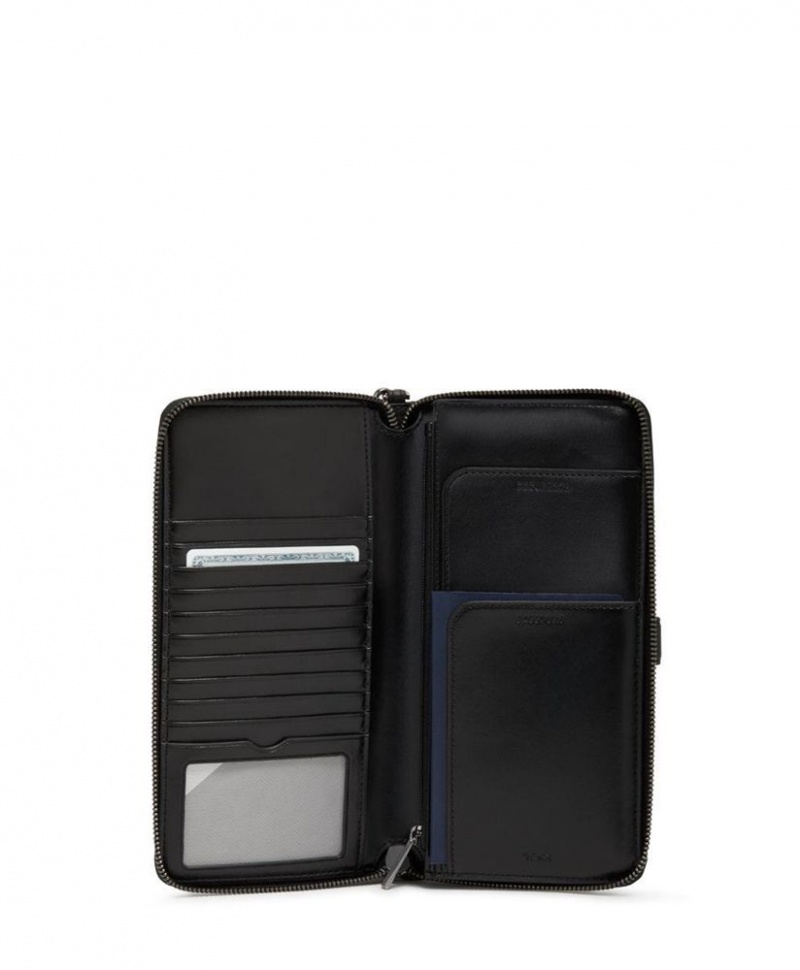 Portefeuille TUMI Travel Noir Argent |KNFO-30783386