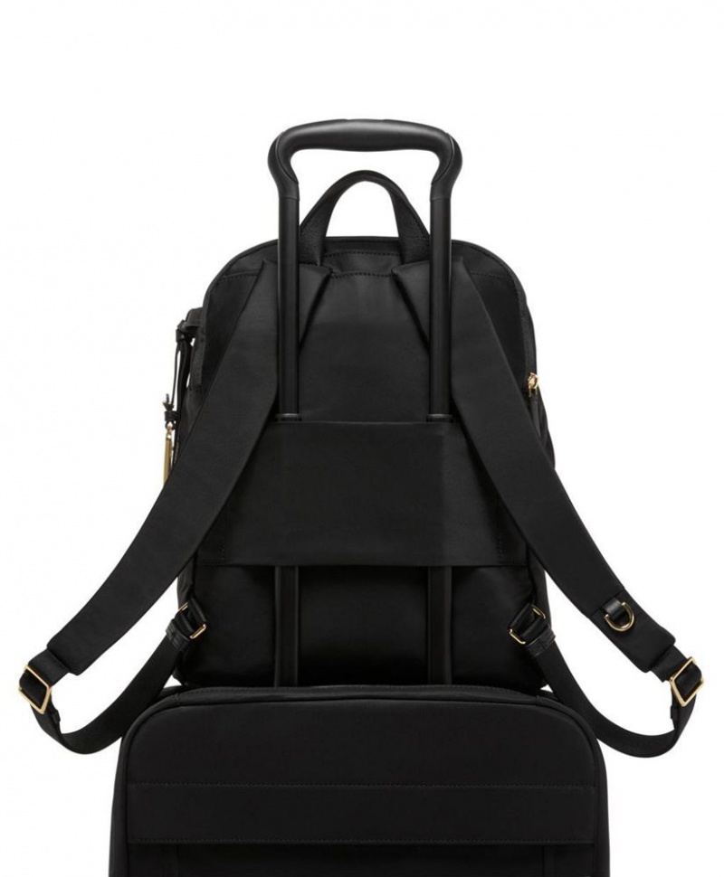 Sac a Dos TUMI Halsey Noir Doré |IUNZ-92806266