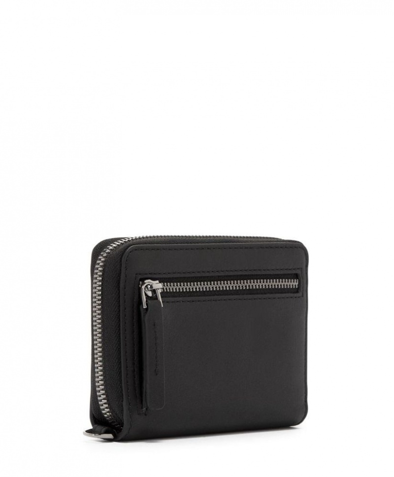 Portefeuille TUMI Tri-Fold Zip-Around Noir |ABSG-76650785