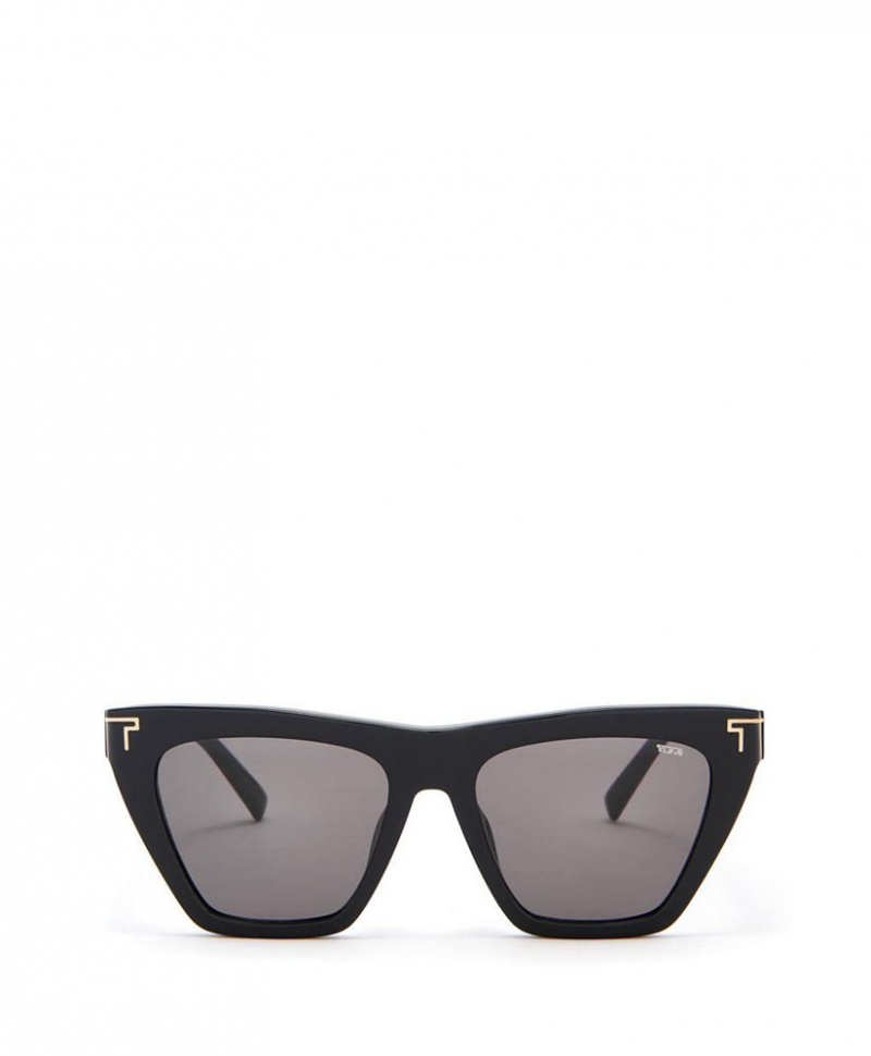 Lunette de Soleil TUMI 507 Cat Eye 55mm Noir |TJVY-25231945