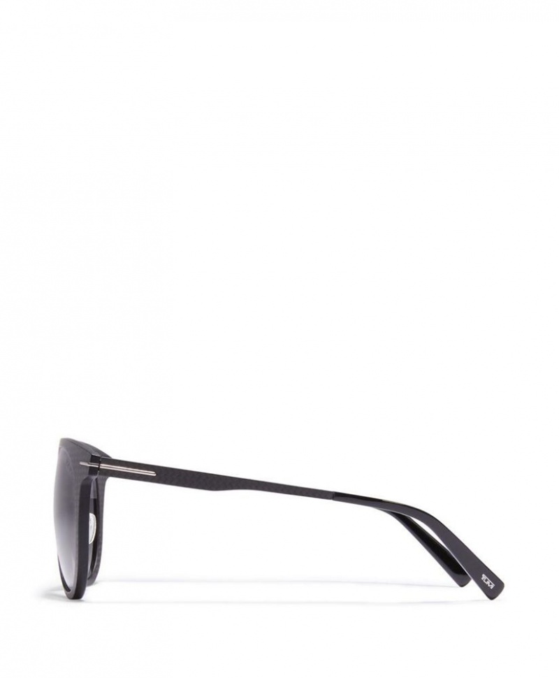 Lunette de Soleil TUMI 011 Polarized Gradient Aviator 55mm Noir Grise |MOSR-58008240