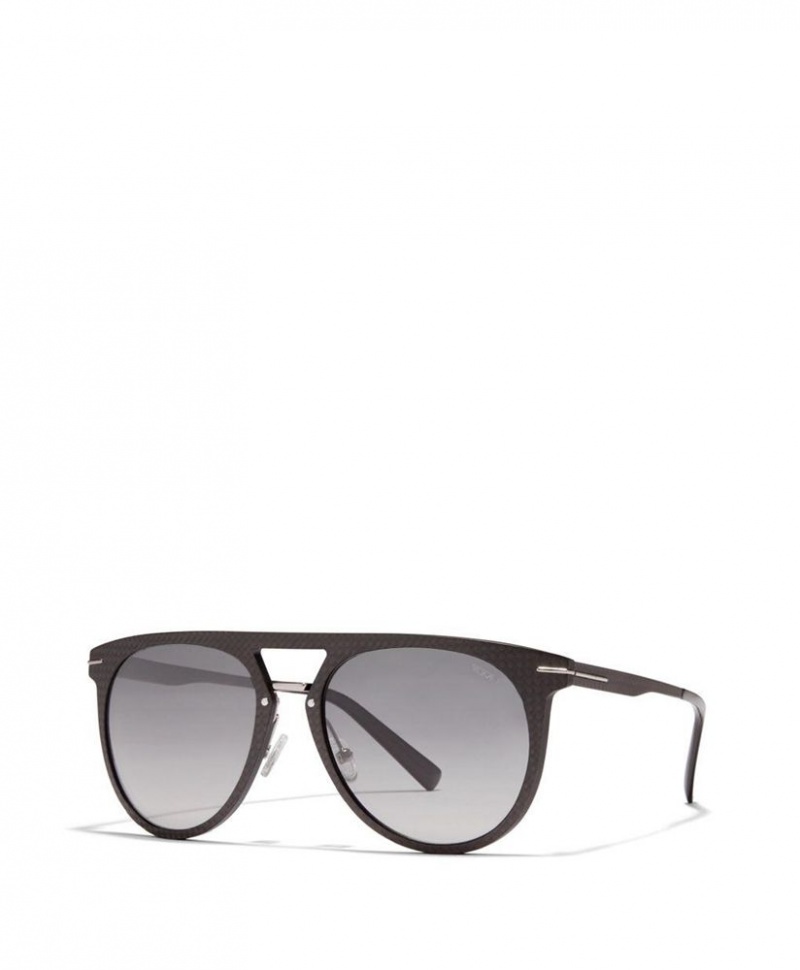 Lunette de Soleil TUMI 011 Polarized Gradient Aviator 55mm Noir Grise |MOSR-58008240