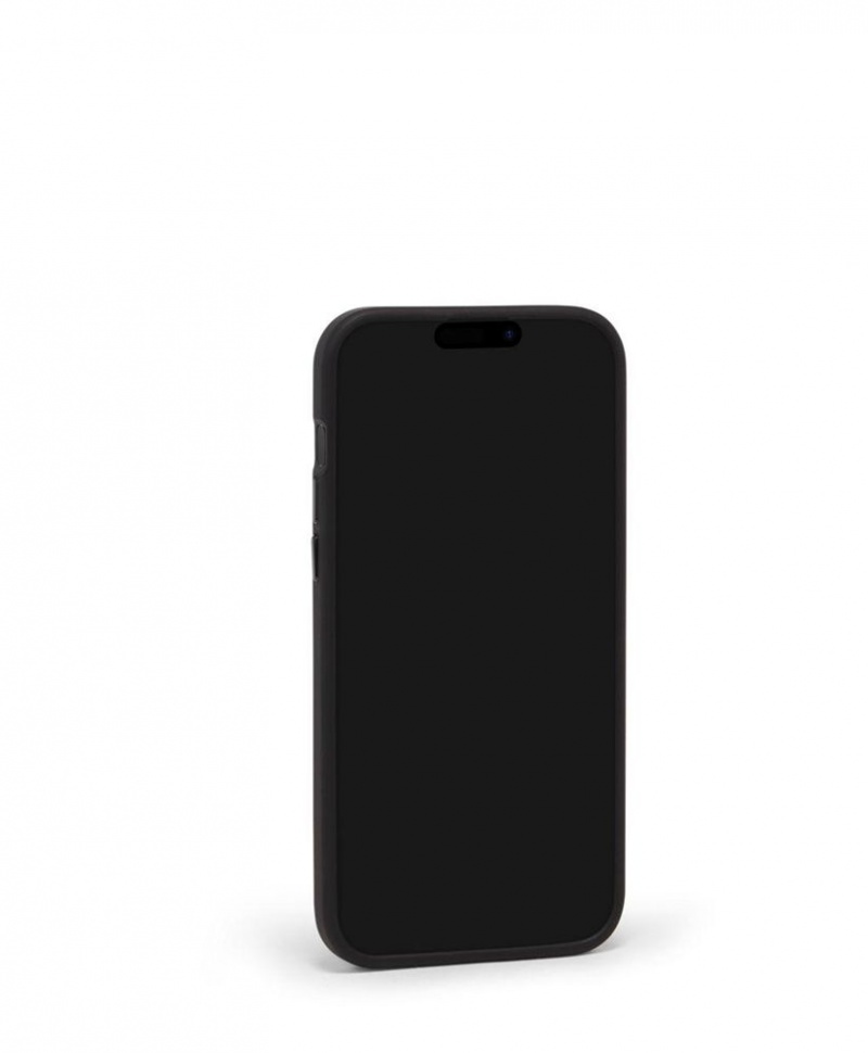 Coque TUMI Cuir iPhone 15 Pro Max Noir |EDJR-57462278