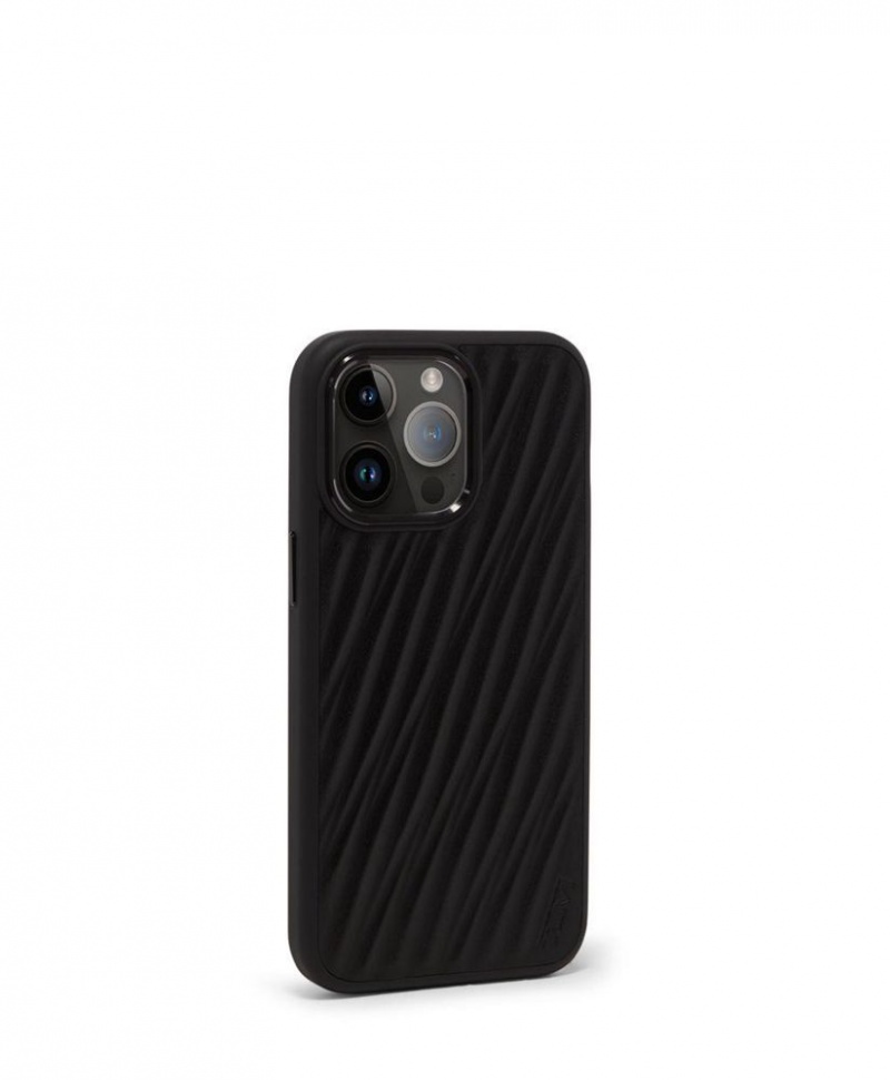 Coque TUMI Cuir iPhone 15 Pro Max Noir |EDJR-57462278