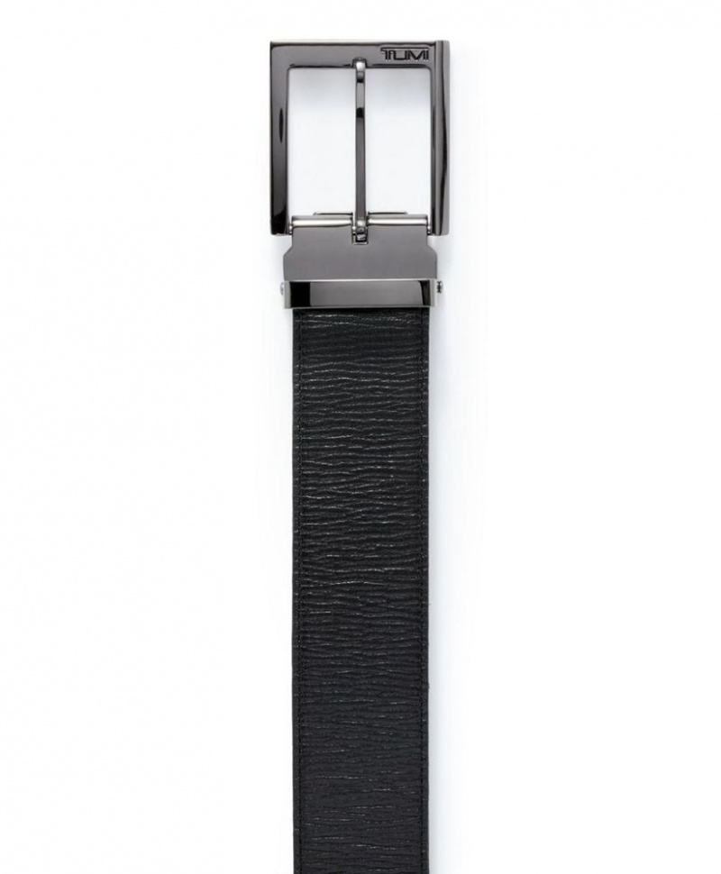 Ceinture TUMI Monaco Cuir Argent Noir |ABYO-86804271