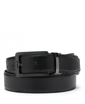 Ceinture TUMI Ballistic Etched Harness Reversible Argent Noir |UNRO-72971477